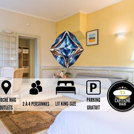 Le Saphir - Confort - Proche Mag Outlet Troyes - Parking Gratuit Пон-Сент-Марі Екстер'єр фото